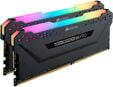 Corsair Kit 16GB (2 x 8GB) DDR4 3600MHz Vengeance RGB Pro Black CL18 (rev2) image number null