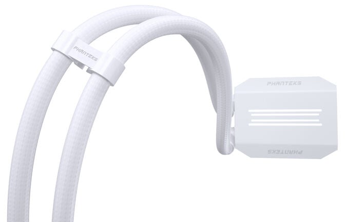 Water Cooler CPU Phanteks Glacier One 240D30 DRGB Branco - 240mm image number 3