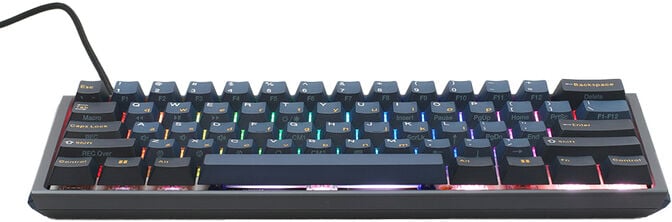 Teclado Mec&acirc;nico Ducky ONE 3 Pro Nazca Line 60% RGB 8K Polling Rate MX2A-Red (PT) image number 3
