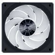 Ventoinha Lian Li UNI FAN CL120 FLEX Wireless RGB Reverse Blade PWM Preto 120mm (Pack 3) image number null