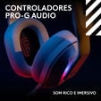 Headset Logitech Astro A20 X Lightspeed Wireless/Bluetooth Branco image number null
