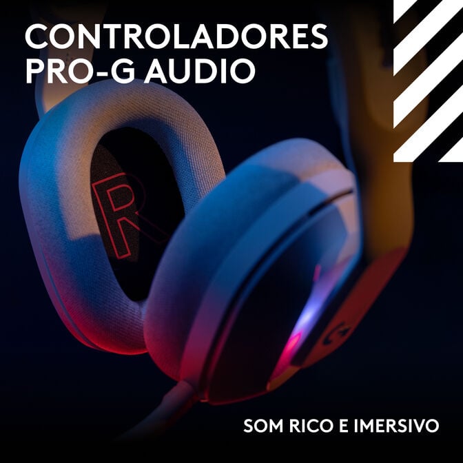 Headset Logitech Astro A20 X Lightspeed Wireless/Bluetooth Branco image number 17