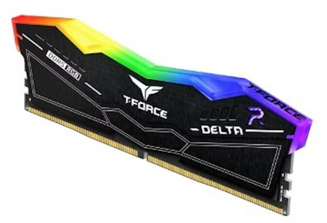 Team Group Kit 32GB (2 x 16GB) DDR5 6000MHz Delta RGB Preto CL38 V2 image number 3