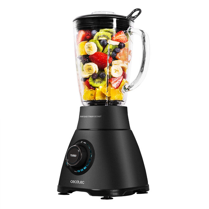 Liquidificadora Cecotec Power Black Titanium Smart 1.8L 1800W image number 1