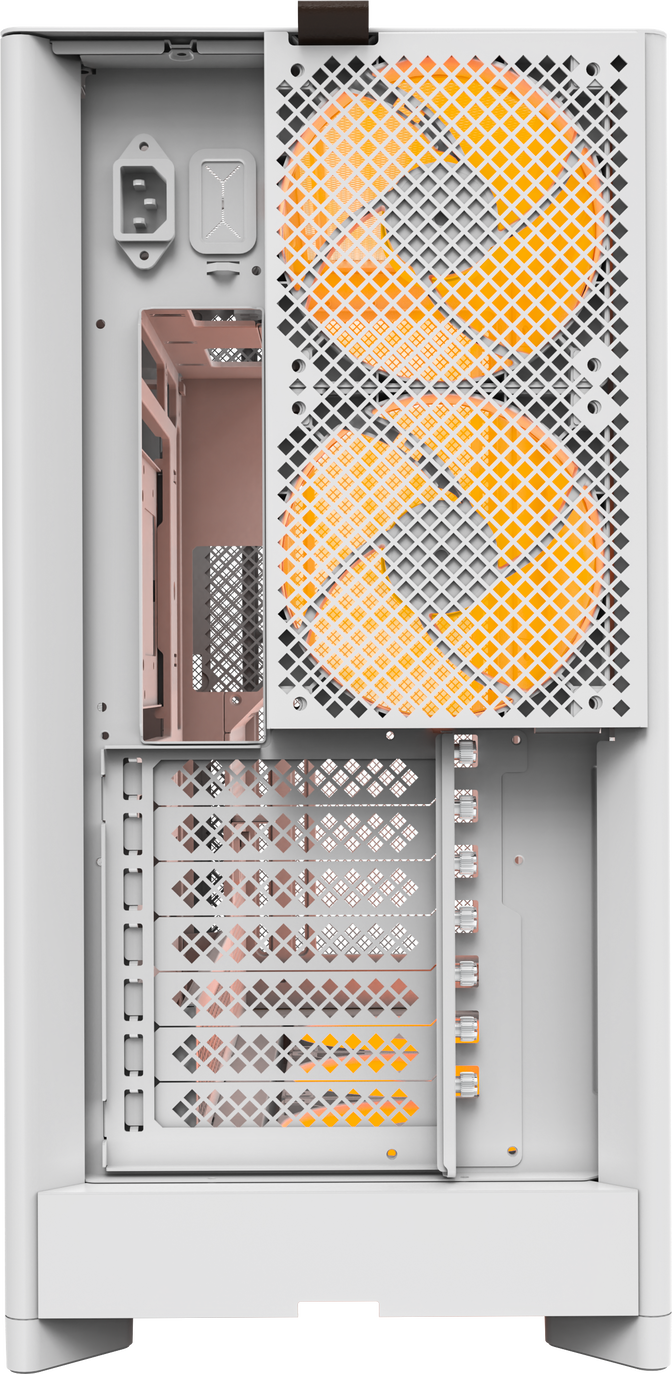 Caixa ATX Montech HS01 Pro Branco image number 4