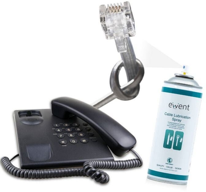 Spray Ewent Lubrificante 200ml image number 3