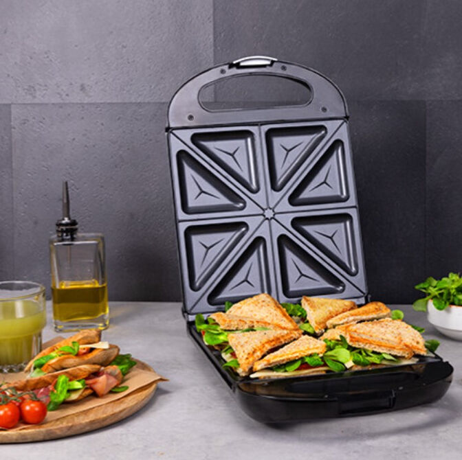 Sandwicheira Cecotec Rock'nToast Family 1500W image number 2