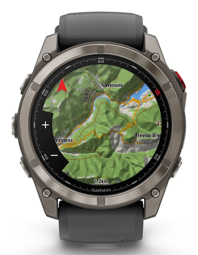 Smartwatch Garmin Fenix 8 Pro AMOLED 51mm Cinzento image number 5