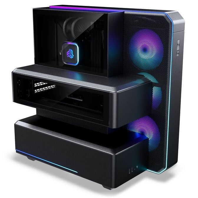 Caixa ATX Phanteks EX5 PLUS DRGB Preta (Inclui AIO 360mm) image number 1