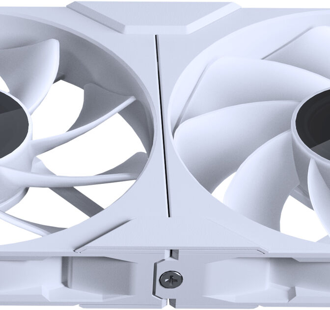 Ventoinha Phanteks M25&nbsp;Gen2&nbsp;140mm PWM Fan&nbsp;Reversed Airflow&nbsp;DRGB Branco (Pack 3) image number 3