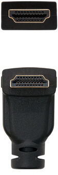 Cabo HDMI HEC 90&ordm; A M/M 1.8 M Preto image number null