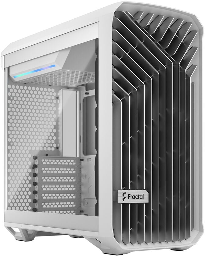 Caixa E-ATX Fractal Design Torrent Compact White TG Clear Tint image number 0