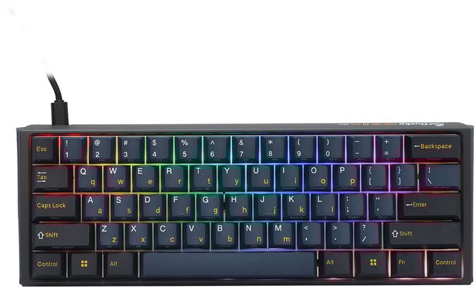 Teclado Mec&acirc;nico Ducky ONE 3 Pro Nazca Line 60% RGB 8K Polling Rate MX2A-Blue (PT) image number 0