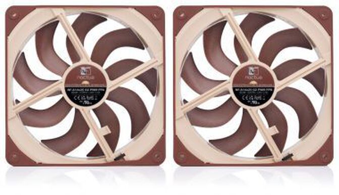 Ventoinha Noctua NF-A14 G2 PWM 140mm (Pack 2) image number 2