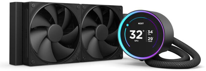 Water Cooler CPU NZXT Kraken Elite 240 (2025) Preto image number 0