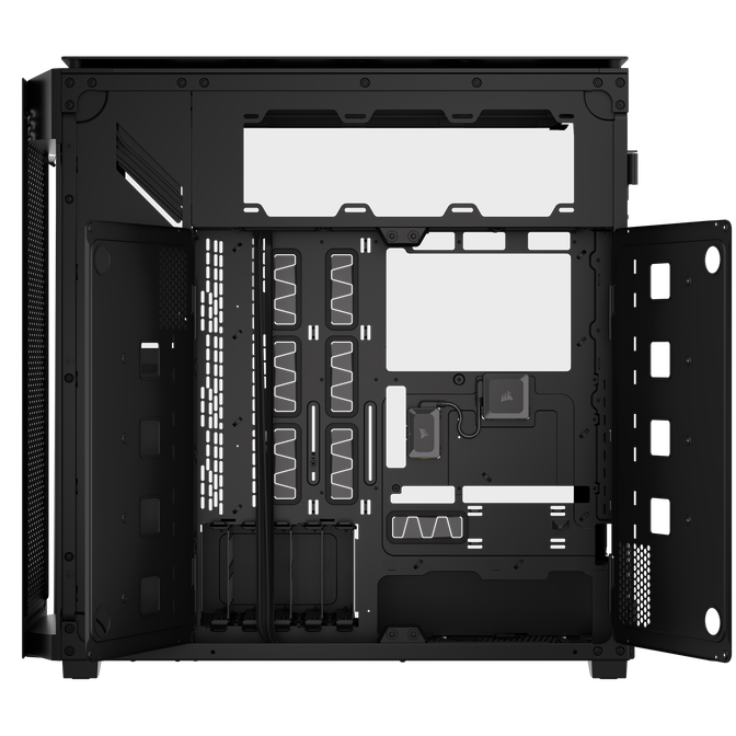 Caixa E-ATX Corsair 9000D RGB Airflow Preta Vidro Temperado image number 10