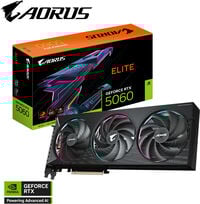 Gr&aacute;fica Gigabyte GeForce&reg; RTX 5060 Aorus Elite 8GB GDDR7 DLSS4