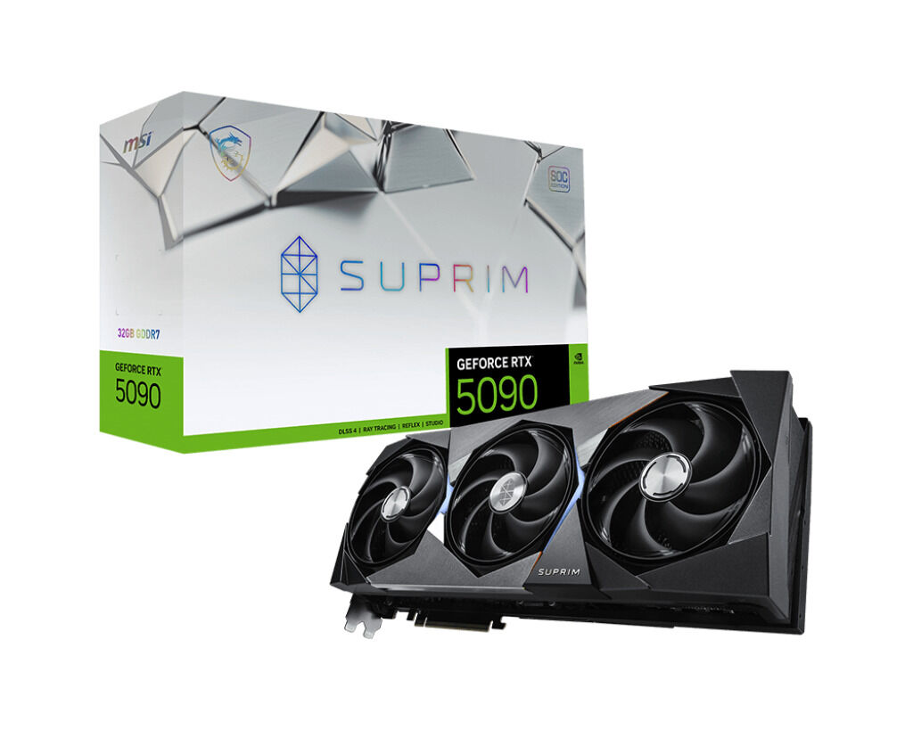 Gr&aacute;fica MSI GeForce&reg; RTX 5090 SUPRIM SOC 32GB GDDR7 DLSS4