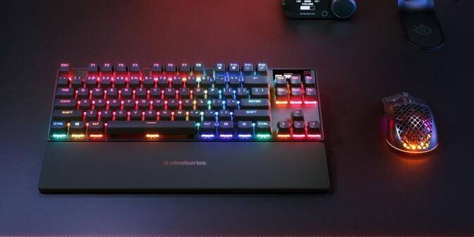 Teclado SteelSeries Apex Pro TKL Wireless Gen 3 RGB (US) image number 3