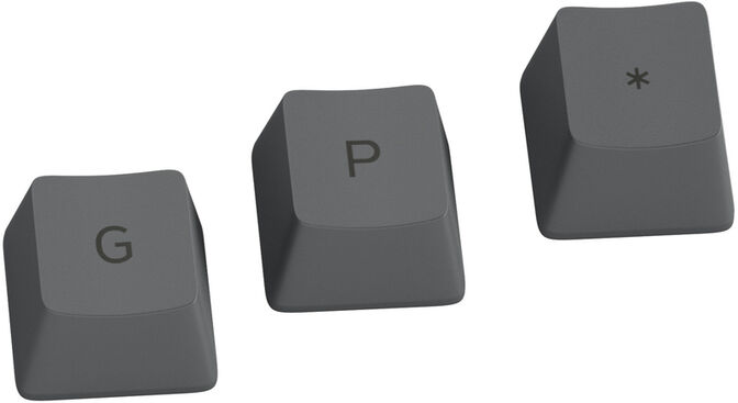 Conjunto de 114 Teclas Glorious Black (US ANSI) image number 2