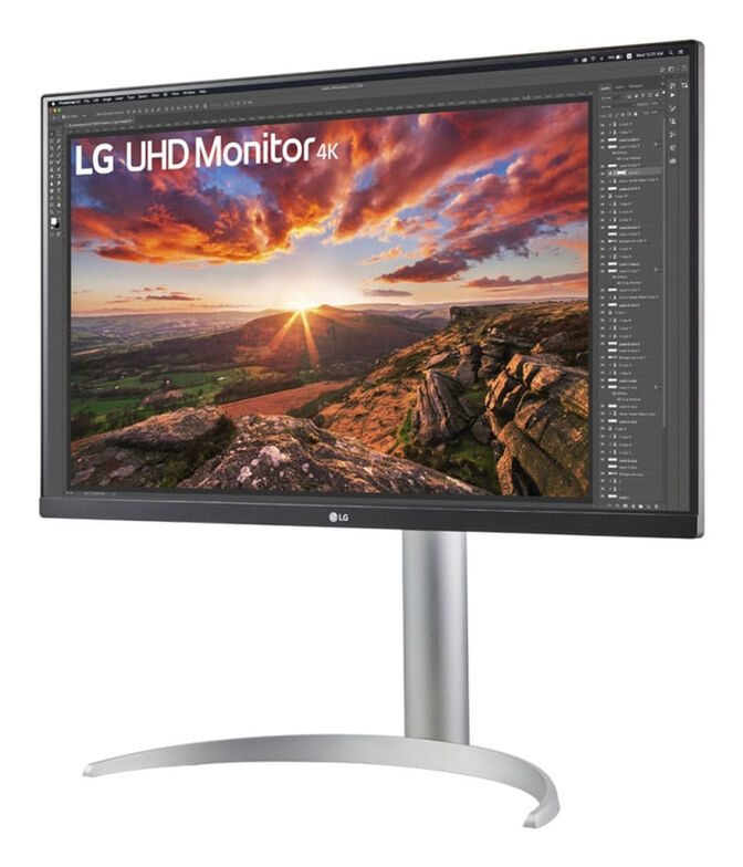 Monitor LG 27" 27UP850K-W 4K UHD 16:9 60Hz FreeSync Branco image number 1