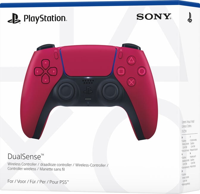 Gamepad Sony Playstation DualSense Wireless PS5 Cosmic Red image number 4
