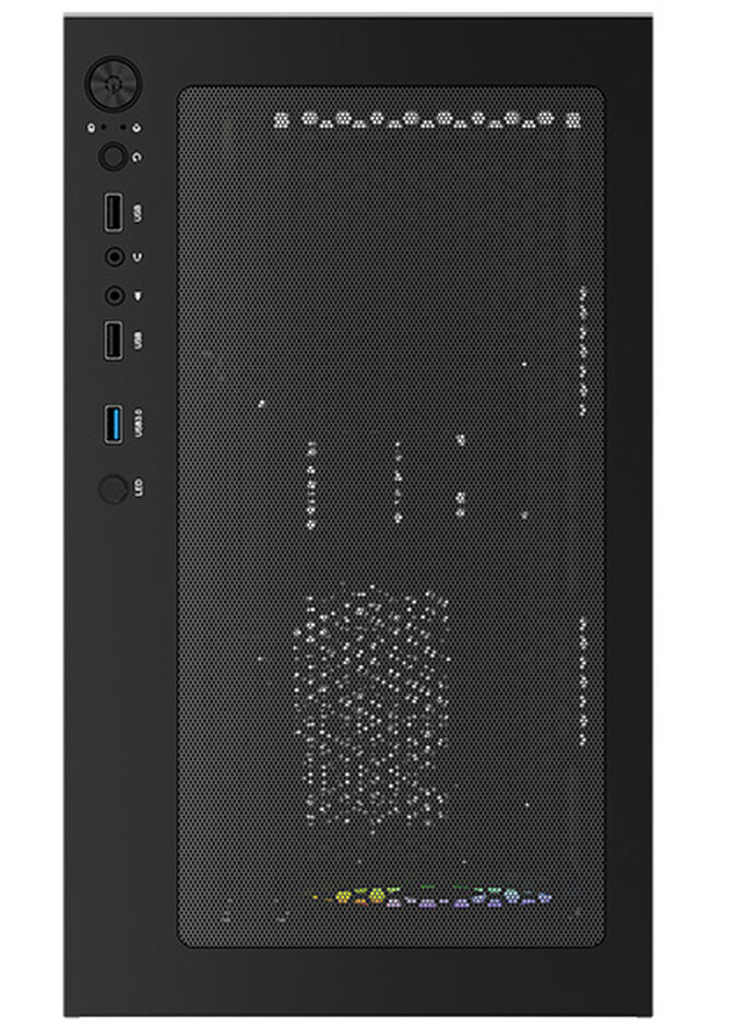 Caixa Micro-ATX Aerocool Viewport Mini Vidro Temperado Preto image number 5