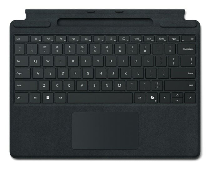 Microsoft Surface Pro Keyboard Preto (UK/IRE) &ndash; 8XB-00141 image number 0
