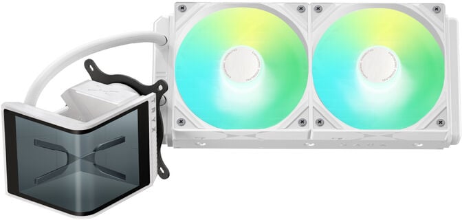 Water Cooler CPU TRYX Panorama SE 240 ARGB Branco image number 2