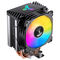 Cooler CPU Jonsbo CR-1400E ARGB Preto - 92mm