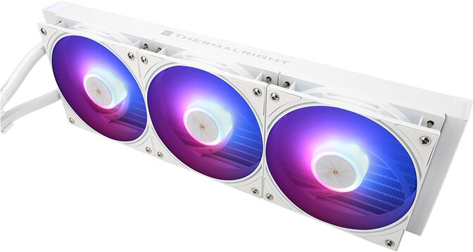 Water Cooler CPU AIO Thermalright Frozen Warframe Pro ARGB Branco - 360mm image number 3