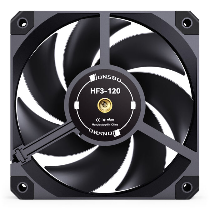 Ventoinha Jonsbo HF3 Perfomance PWM Preto - 120mm image number 5