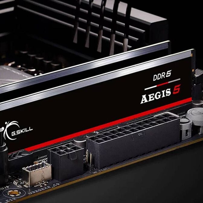 G.Skill Kit 64GB (2 x 32GB) DDR5 6000MHz Aegis 5 CL36 Black - F5-6000J3636F32GX2-IS image number 4