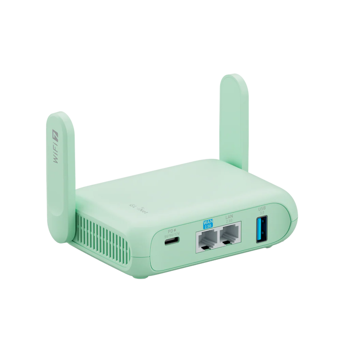 Router de Viagem GL.iNet GL-MT3600BE Beryl 7 Wireless BE3600 Wi-Fi 7 Dual Band image number 0