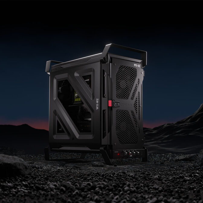 Caixa E-ATX Corsair WARTHOG RS Perfomance Preto Vidro Temperado image number 18