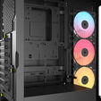 Caixa E-ATX Corsair 4500X RS-R ARGB Preto Vidro Temperado image number null