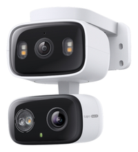 C&acirc;mara de Seguran&ccedil;a TP-Link Tapo TC34 2K Indoor/Outdoor Dual Lens IP65 Pan/Tilt Security Wi-Fi
