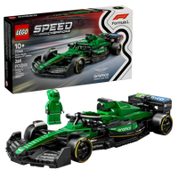 LEGO Speed Champions: Carro de Corrida Aston Martin Aramco F1 AMR24, 269 Pe&ccedil;as (77245)