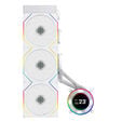 Water Cooler CPU AIO Lian Li HydroShift II LCD-C 360TL FLEX Wireless Branco - 360mm image number null