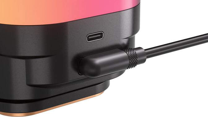 Water Cooler CPU Corsair iCUE LINK TITAN 240 RX RGB LCD 240mm Preto image number 4