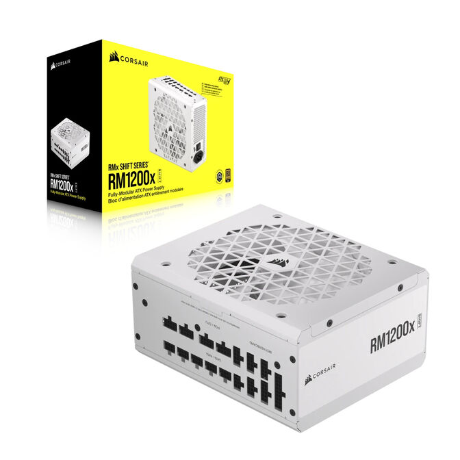 Fonte Modular Corsair RMx Shift Series RM1200x 1200W 80 Plus Gold Branca image number 1