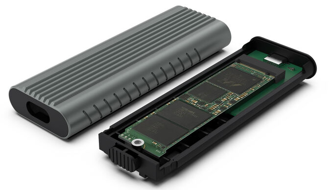 Caixa Ewent SSD M.2 NVMe USB-C 3.2 Gen2 image number 2