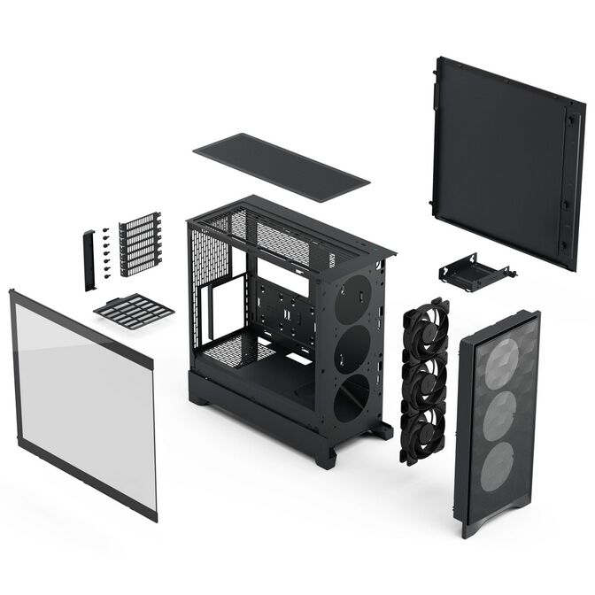 Caixa ATX Fractal Design Pop 2 Air Black TG image number 4