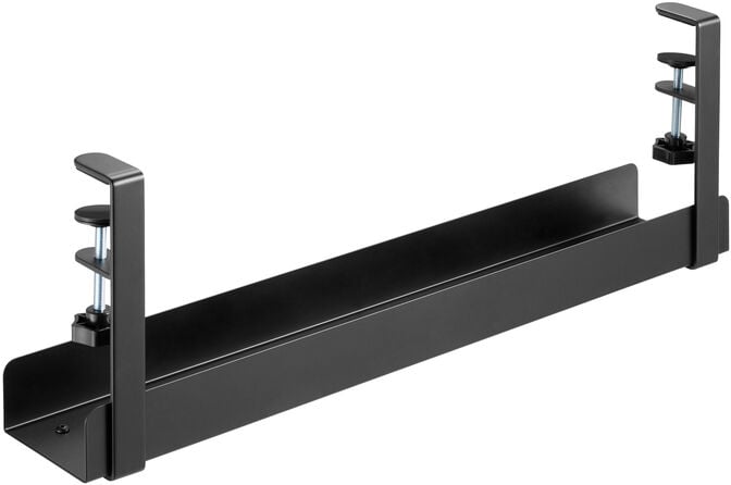 Suporte para Cabos Ewent EW1548 Clamp-On Under Desk Preto image number 2