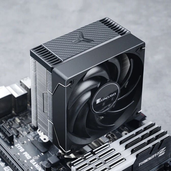 Cooler CPU Jonsbo CR-1000 MAX Preto 120mm image number 7