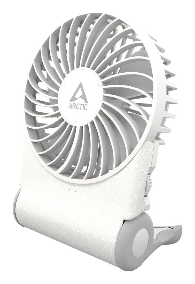 Ventoinha Port&aacute;til Arctic Summair 2Go Recarreg&aacute;vel USB-C para Secret&aacute;ria - Branco image number 1