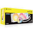 Water Cooler CPU Corsair iCUE LINK TITAN II 360 RX RGB 360mm Branco image number null