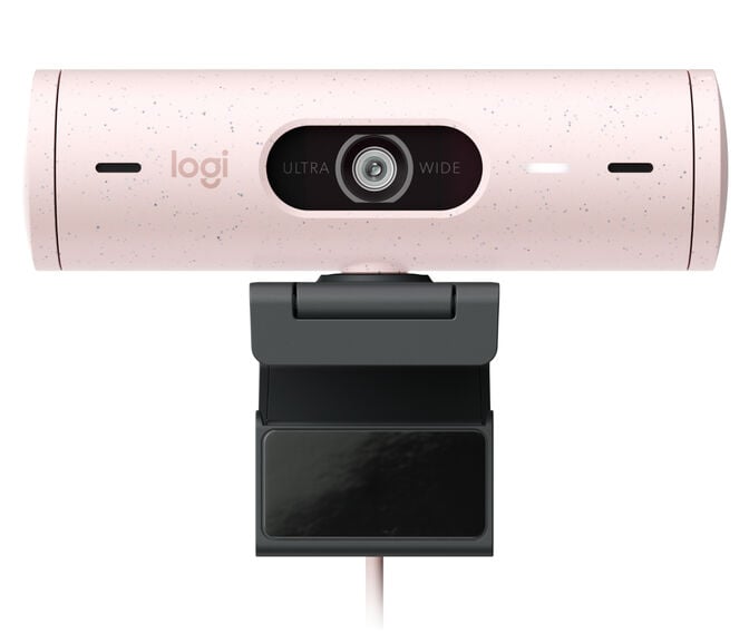 Webcam Logitech Brio 500 Full HD 1080p USB Type-C Rosa image number 0