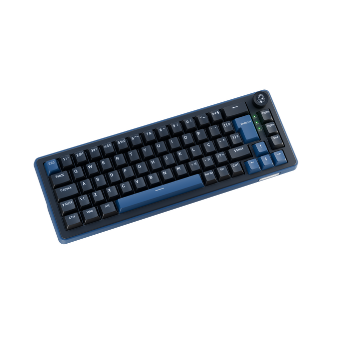 Teclado Mec&acirc;nico Ducky OK-M 68 65% Tri-Mode Hot-Swap RGB Tactile (PT) image number 2