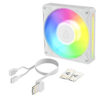 Ventoinha Arctic P12 BioniX PWM ARGB 120mm - Branco